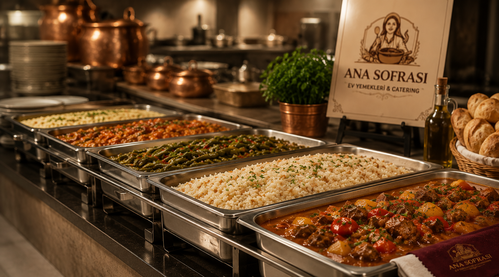 ANA SOFRASI Catering Sunumu